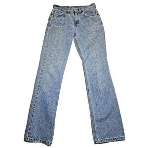 VTG Levi’s 505 7 JR M Denim Jeans SLIM FIT Straight Leg Cotton Y2K USA 28x32